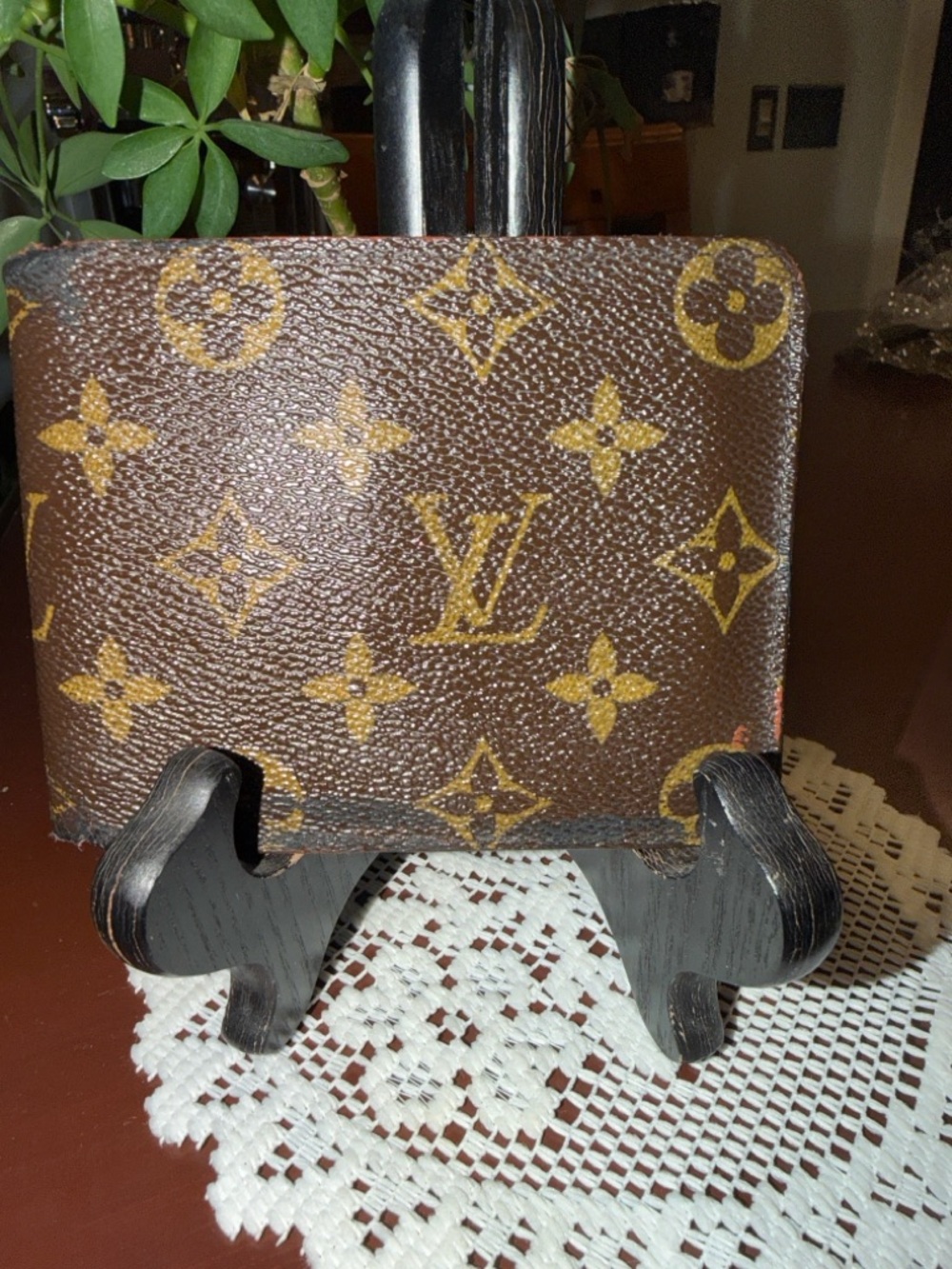 Louis Vuitton Monogram Canvas Wallet - Brown & Gold